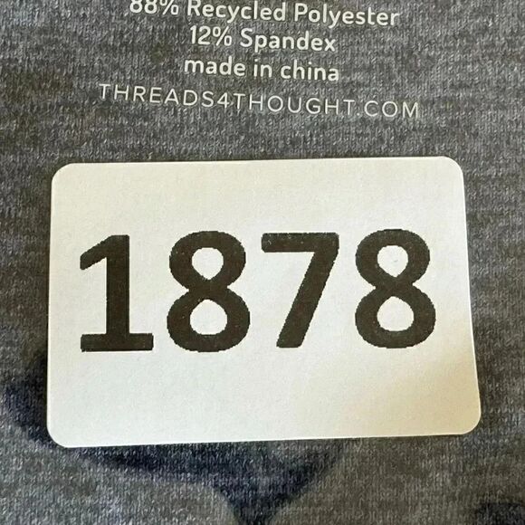 THREADS 4 THOUGHT Reactive Kensi Rib Sports Athletic Women’s Bra SZ XL #1878 - Picture 9 of 14